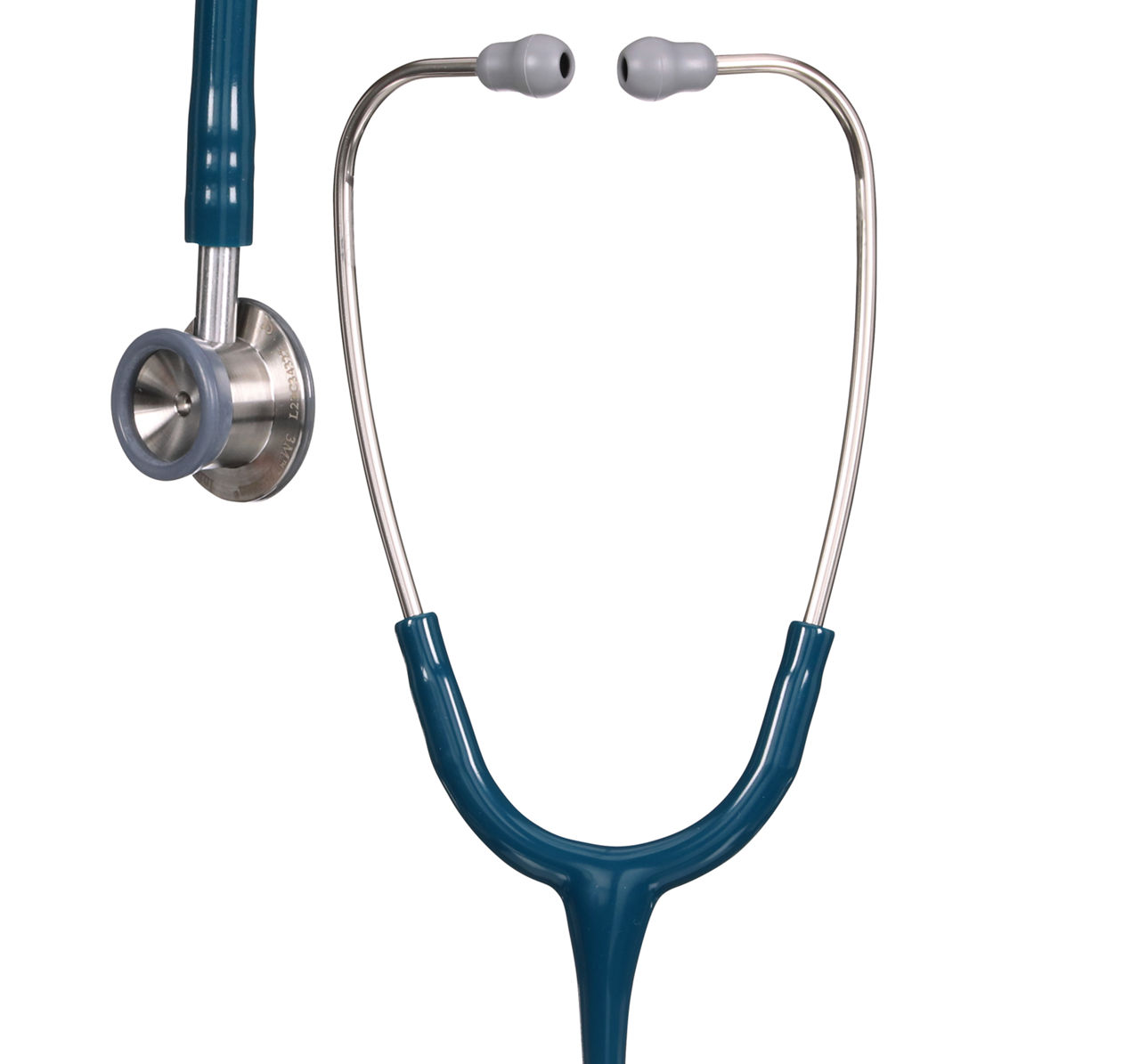 3M™ Littmann® Classic II Infant Stethoscope, 2124, Standard-FinishChestpiece, Caribbean Blue Tube, 28 in, 3 Each/Case