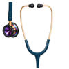 3M™ Littmann® Classic II Pediatric Stethoscope, 2153, RainbowChestpiece, Caribbean Blue Tube, 28 inch, 3 Each/Case