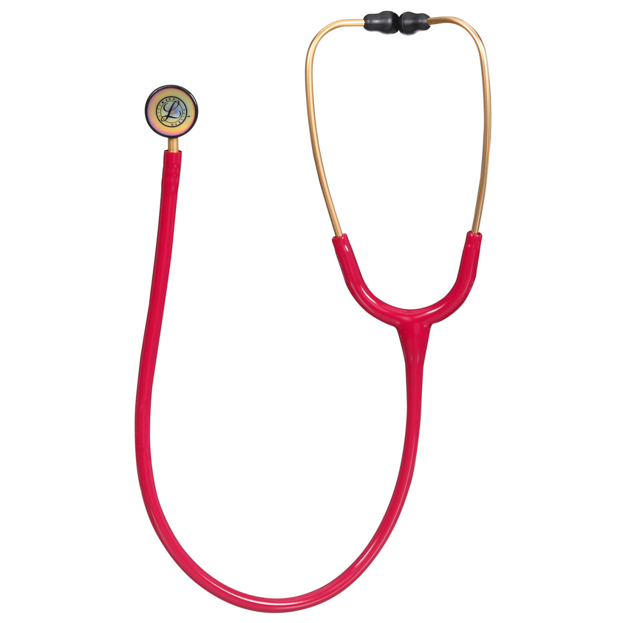 3M™ Littmann® Classic II Infant Stethoscope, Rainbow-finish Chestpiece, Raspberry Tube, 2157