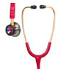 3M™ Littmann® Classic II Infant Stethoscope, 2157, Rainbow-finishChestpiece, Raspberry Tube, 28 in, 3 Each/Case