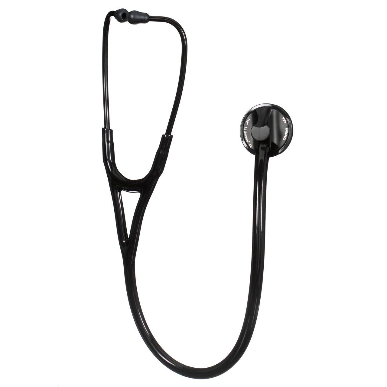 3M™ Littmann® Master Cardiology™ Stethoscope, Black Plated Chestpiece and Eartubes, 2161