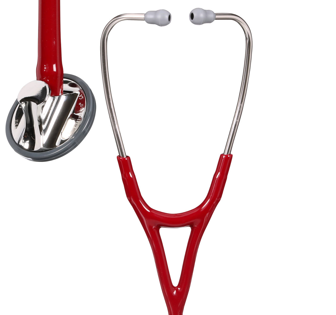 3M™ Littmann® Master Cardiology™ Stethoscope, 2163, Standard-FinishChestpiece, Burgundy Tube, 27 in, 3 Each/Case