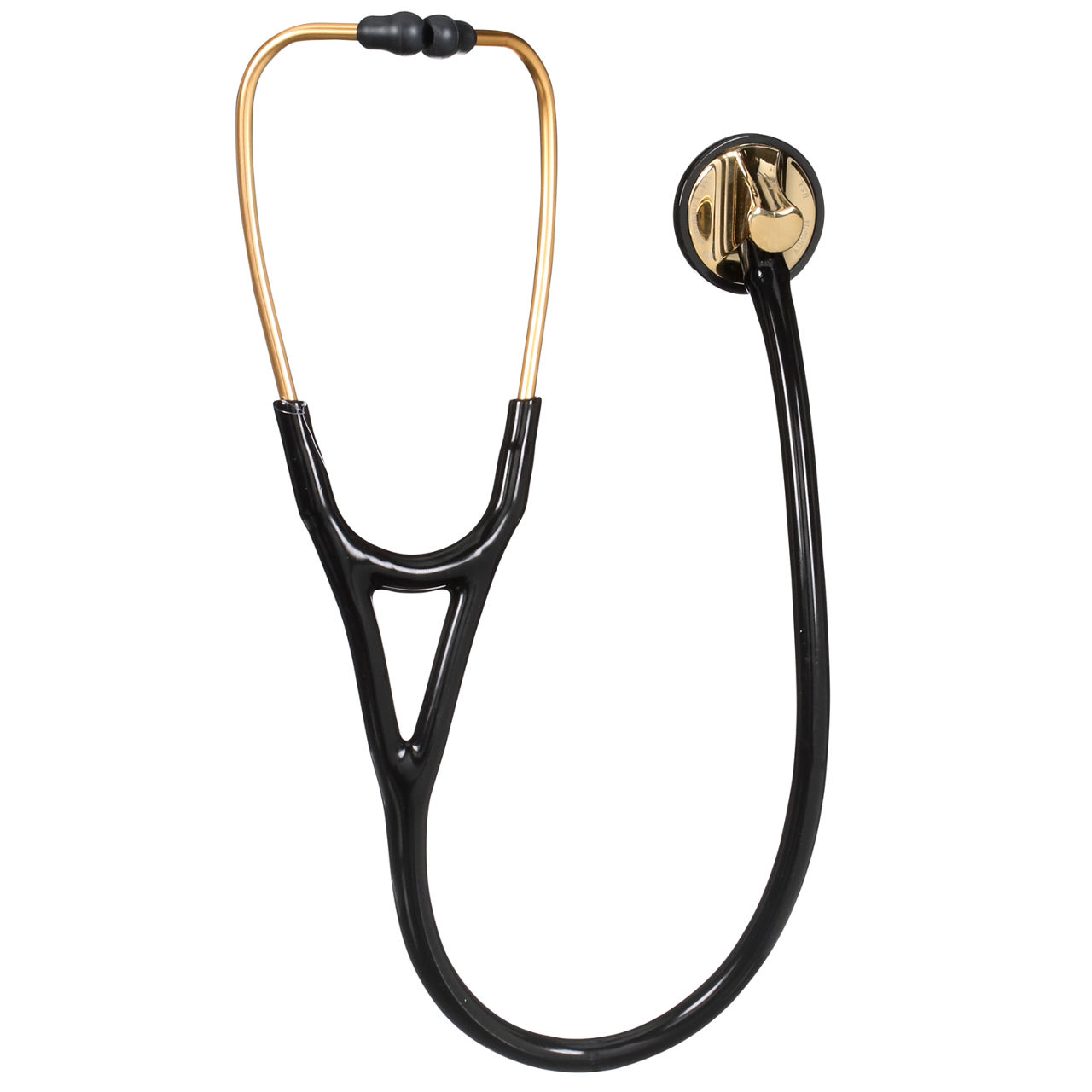 3M™ Littmann® Master Cardiology™ Stethoscope, Brass-Finish Chestpiece, Black Tube, 2175