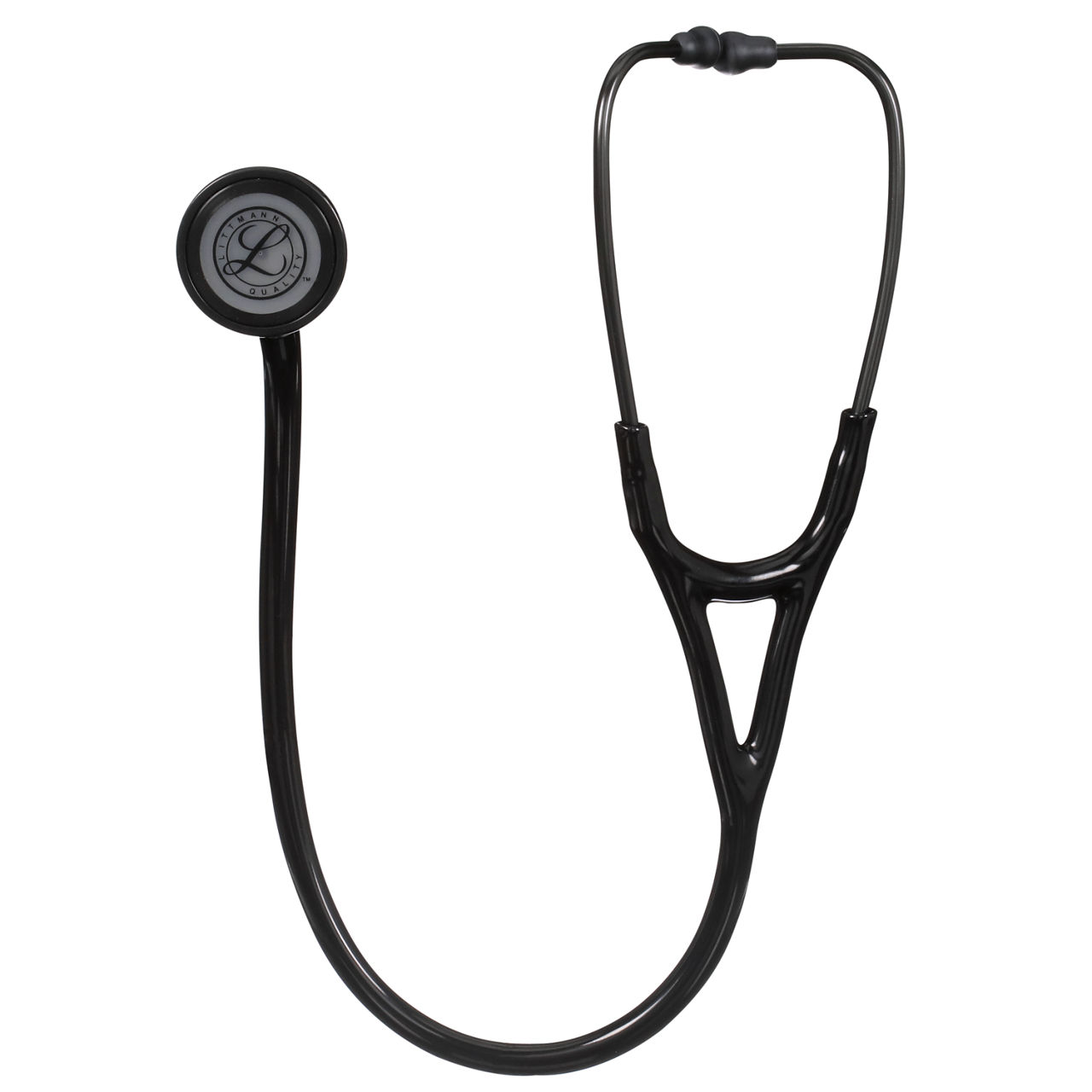 3M™ Littmann® Master Cardiology™ Stethoscope, Smoke-Finish Chestpiece, Black Tube, 2176