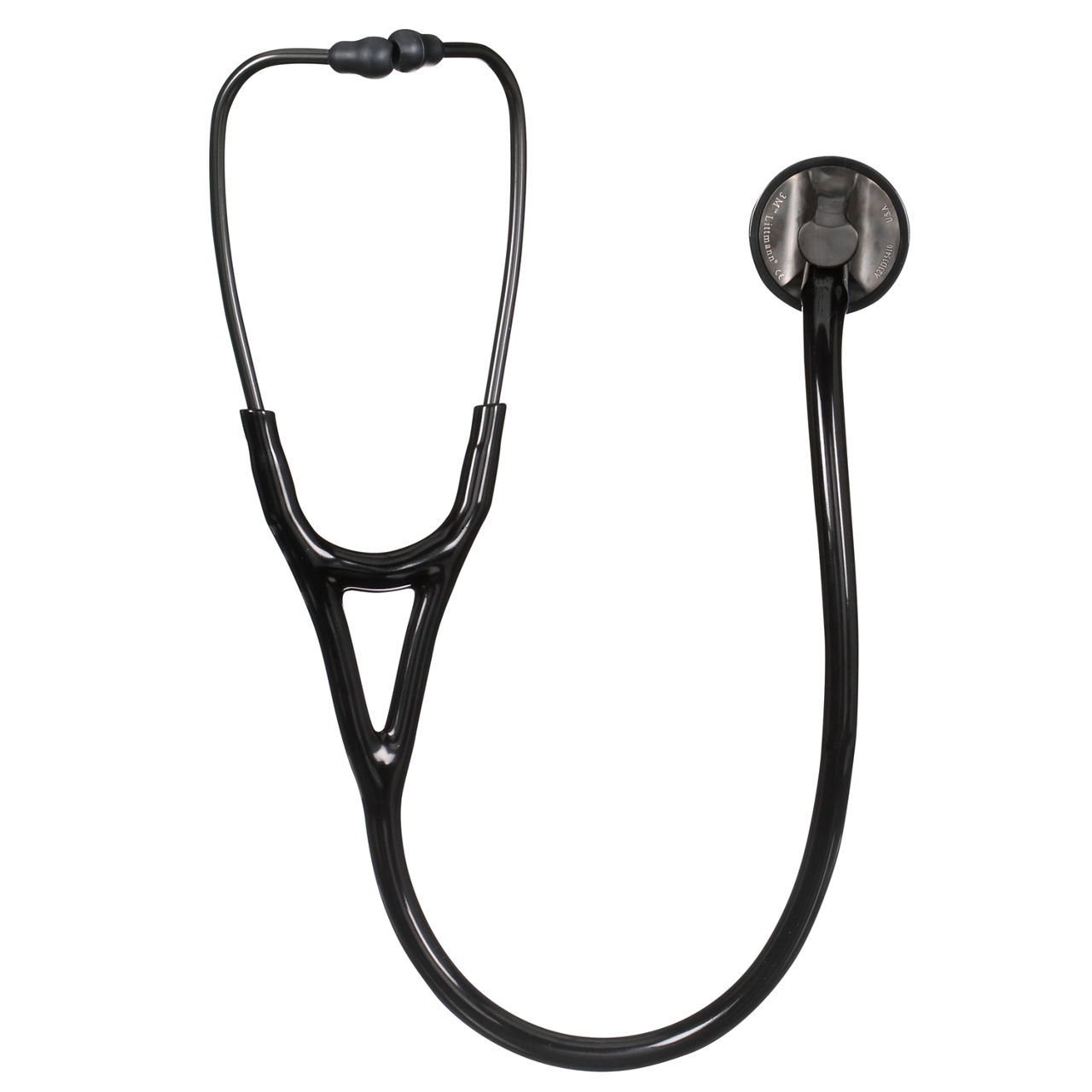 3M™ Littmann® Master Cardiology™ Stethoscope, 2176, Smoke-FinishChestpiece,Black Tube, 27 inch, 3 Each/Case