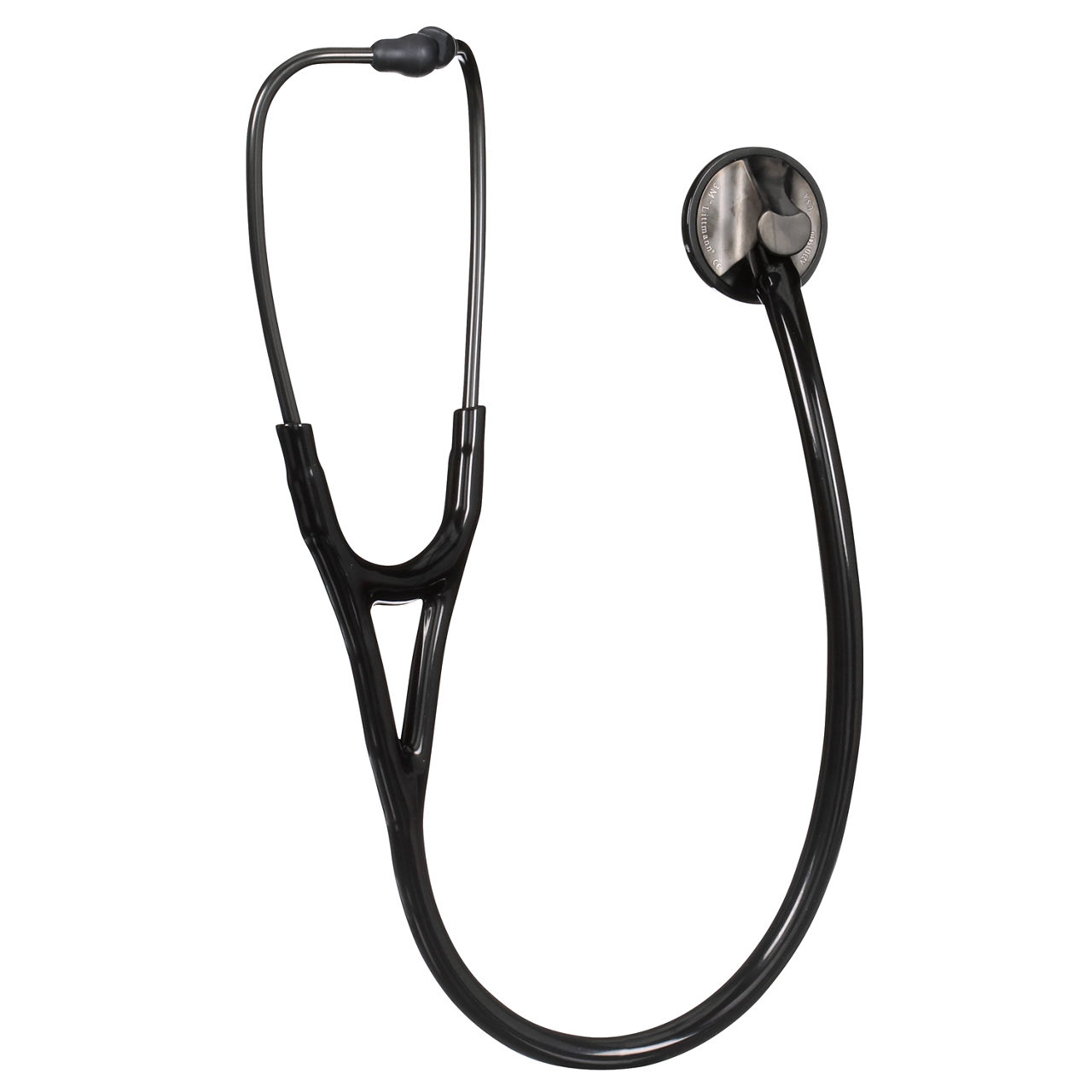 3M™ Littmann® Master Cardiology™ Stethoscope, Smoke-Finish Chestpiece, Black Tube, 2176