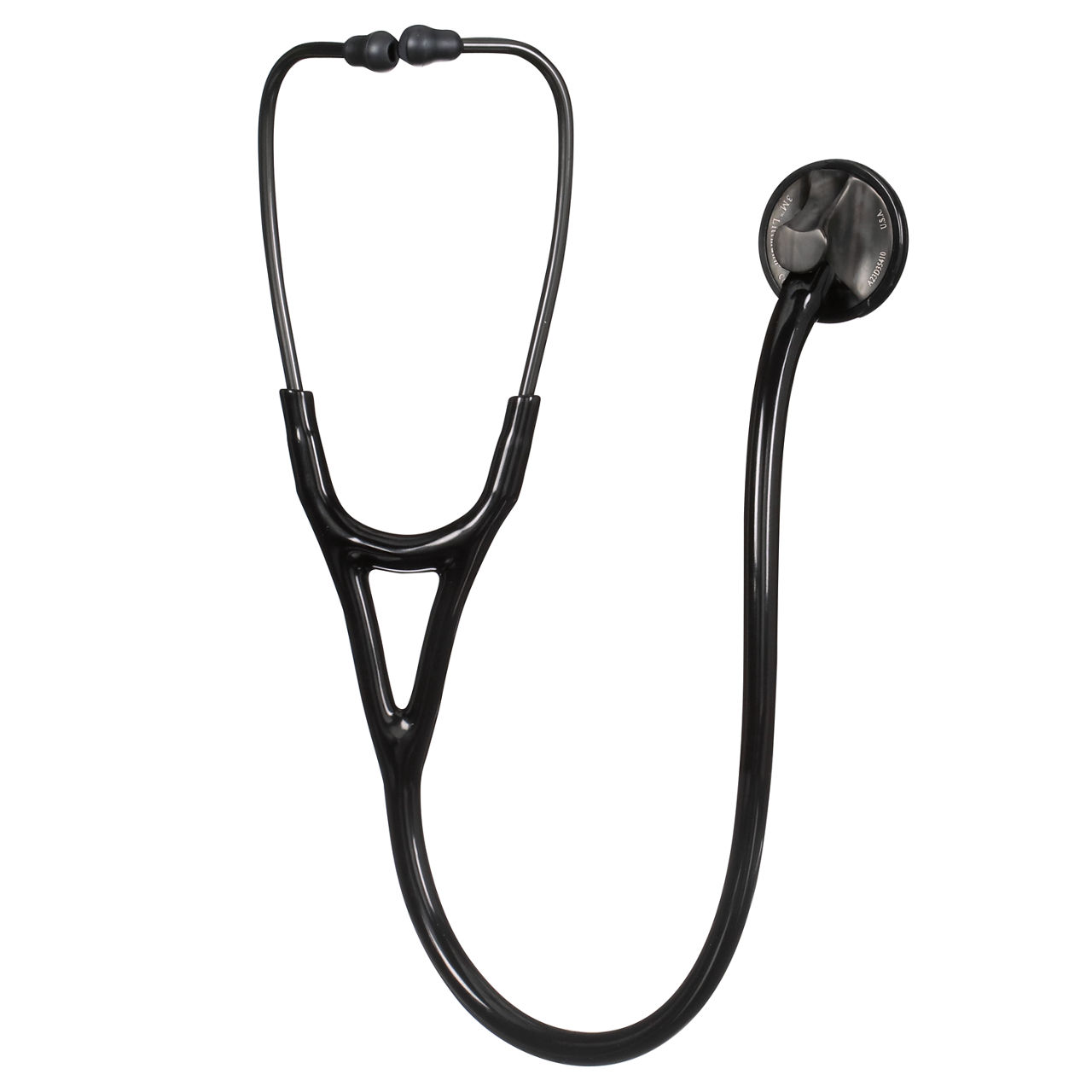 3M™ Littmann® Master Cardiology™ Stethoscope, Smoke-Finish Chestpiece, Black Tube, 2176