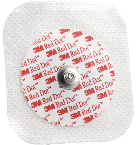 3M™ Red Dot™ Diaphoretic Soft Cloth Monitoring Electrode