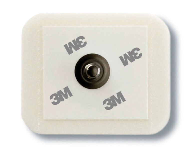 3M™ X線透過性 モニタリング電極, 2244, 34 mm x 33 mm, 50 個/袋, 20 袋/箱