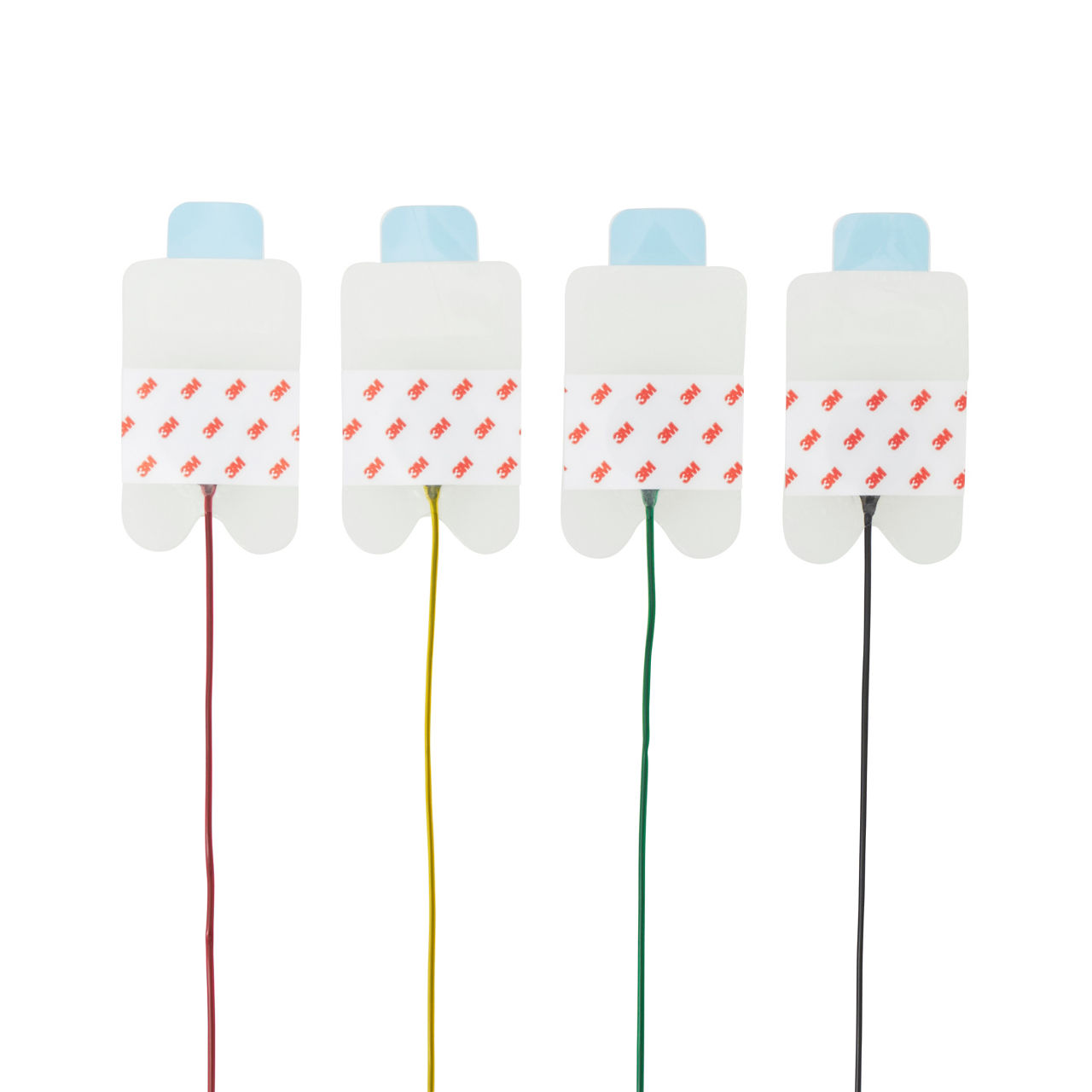 3M™ レッド　ダット™ リード線付モニタリング電極 2269QA-20, 25 mm x 40 mm,4 個/袋, 10 袋/箱, 10箱/ケース