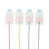 3M™ レッド　ダット™ リード線付モニタリング電極 2269QA-20, 25 mm x 40 mm, 4 個/袋, 10 袋/箱, 10 箱/ケース