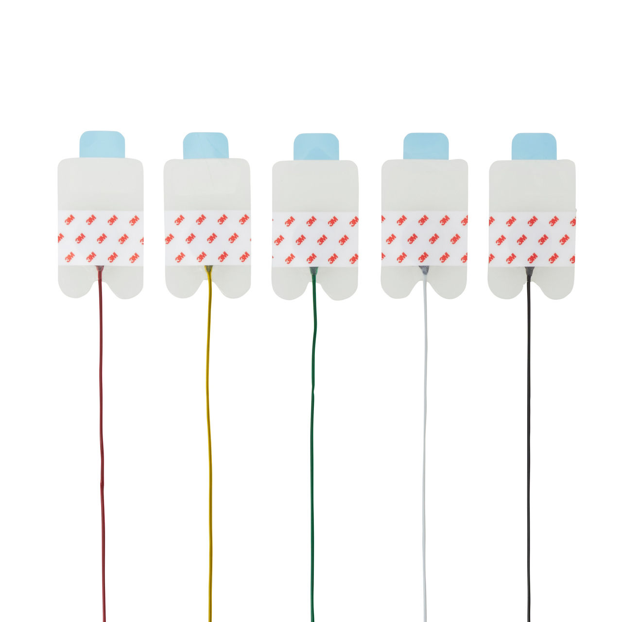 3M™ レッド　ダット™ リード線付モニタリング電極 2269PA-15, 25 mm x 40 mm,5 個/袋, 10 袋/箱, 10箱/ケース