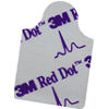 3M™ Red Dot™ ECG Resting Electrodes, 2360, 0.8 inch x 0.8 inch (2cm x 2cm), 10 ea/Card, 10 Card/Bag, 40 Bag/Case