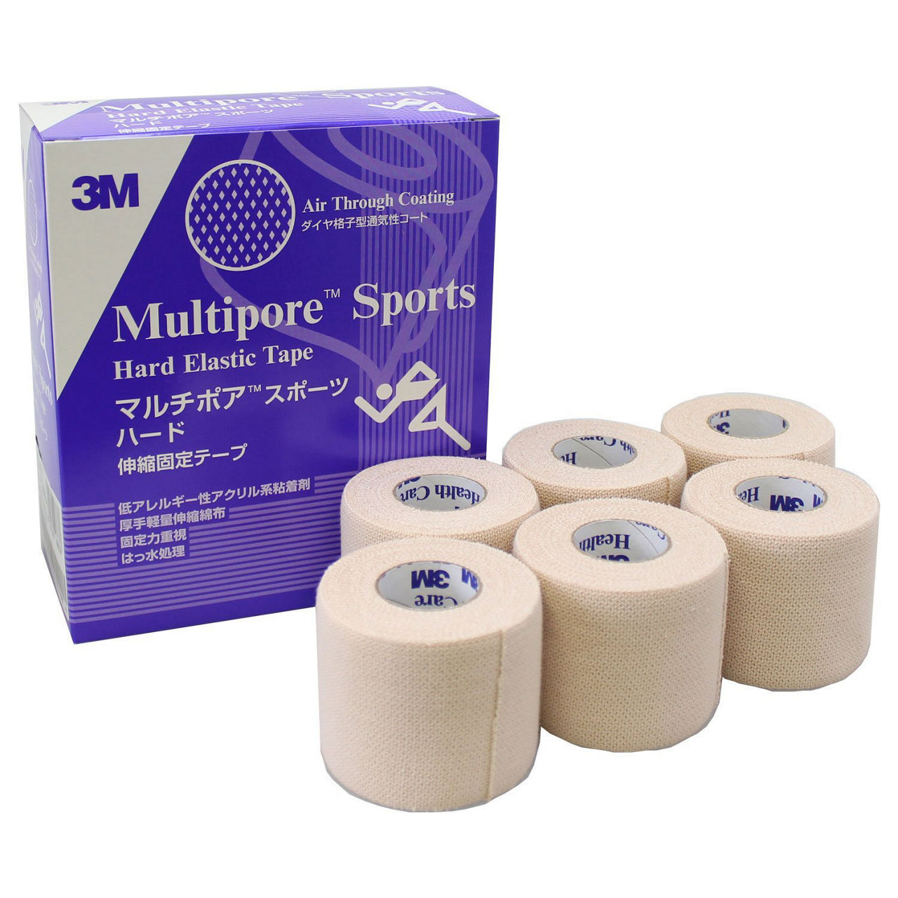 3M™ マルチポア™ スポーツ ハード 伸縮固定テープ　2763