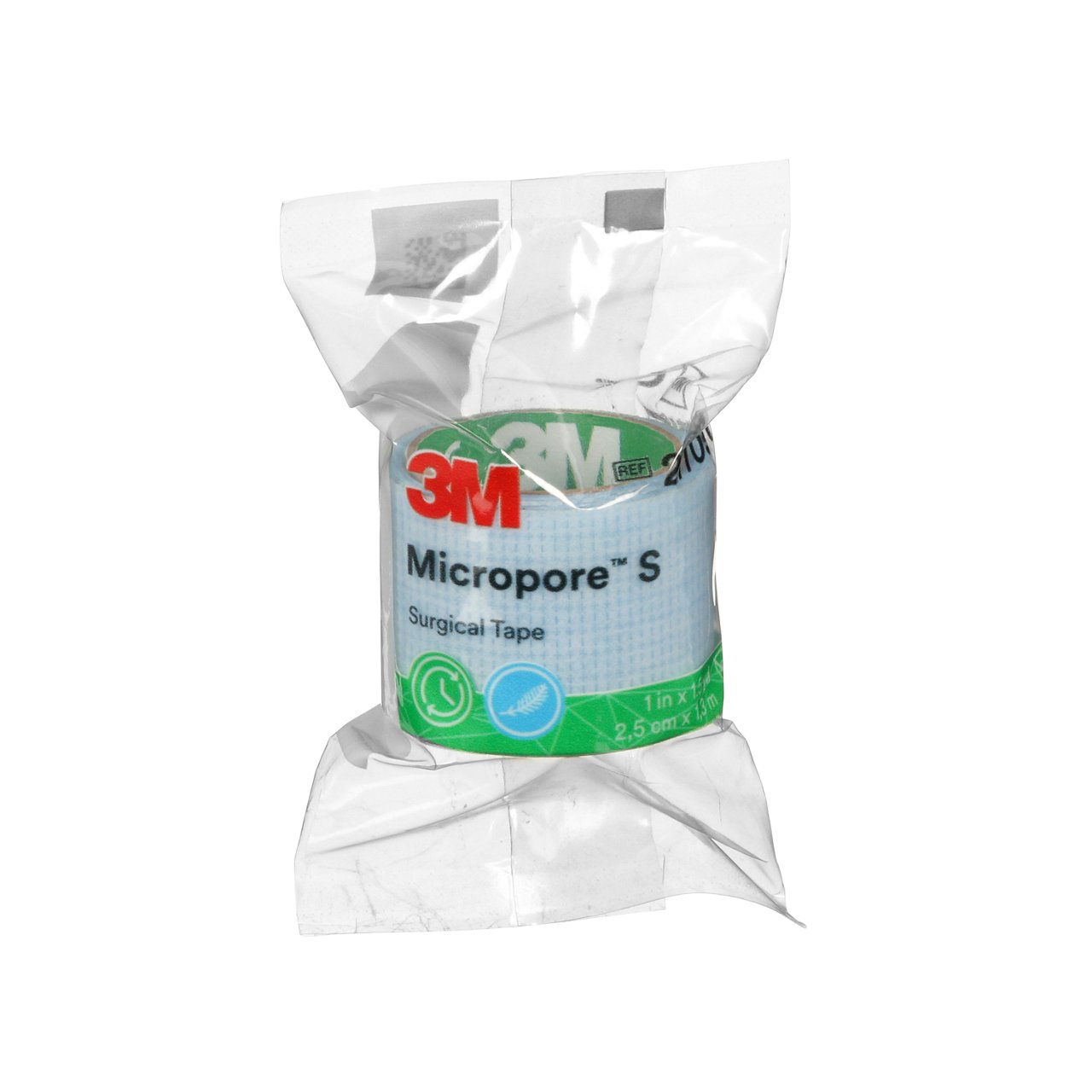 2770S-1IP. 360. Micropore S Medizinisches Rollenpflaster 1" verpackte Einwegrolle