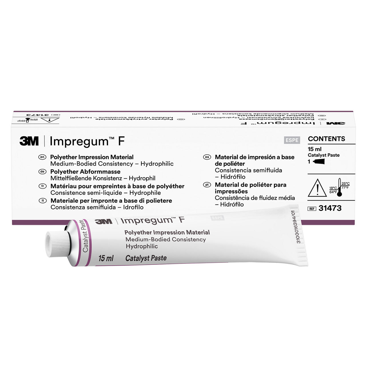 3M™ Impregum™ F 31473 Matériaux d’Empreinte Polyéther