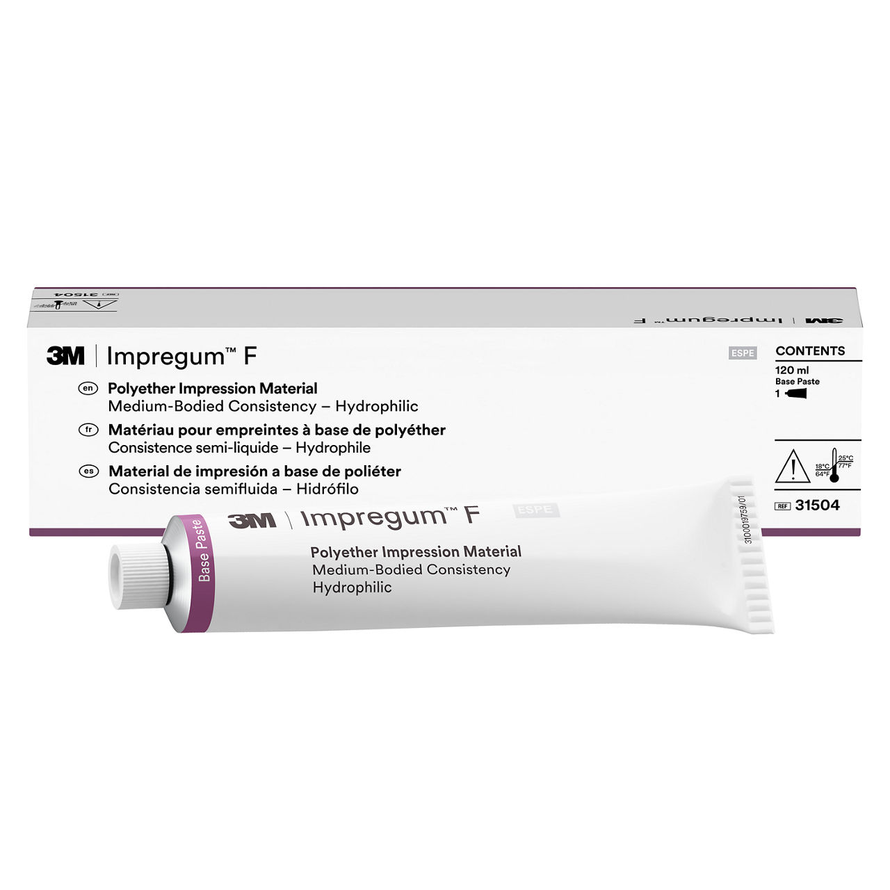 3M™ ESPE™ Impregum™ F Base Paste Polyether Impression Material Single Pack, 31504