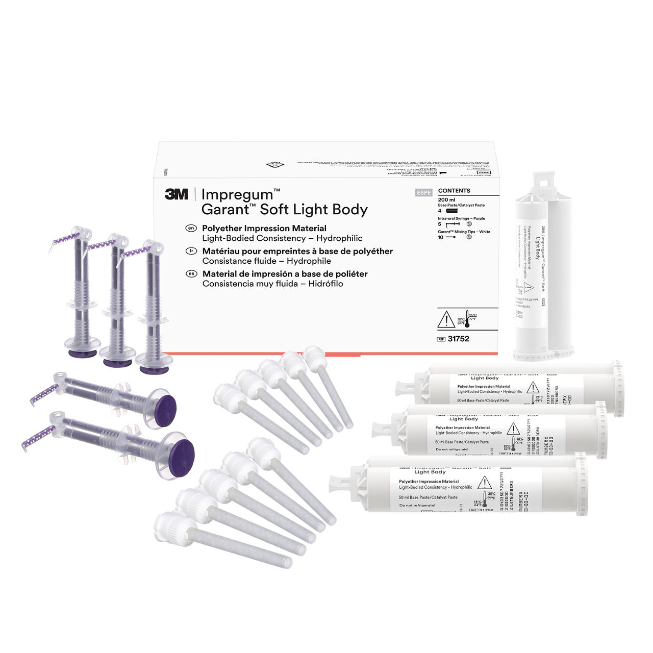 3M™ ESPE™ Impregum™ Garant™ Soft Light Body Polyether ImpressionMaterial Refill, 31752