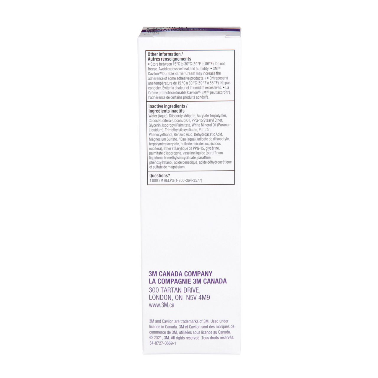 3M™ Cavilon™ Durable Barrier Cream, 3392C