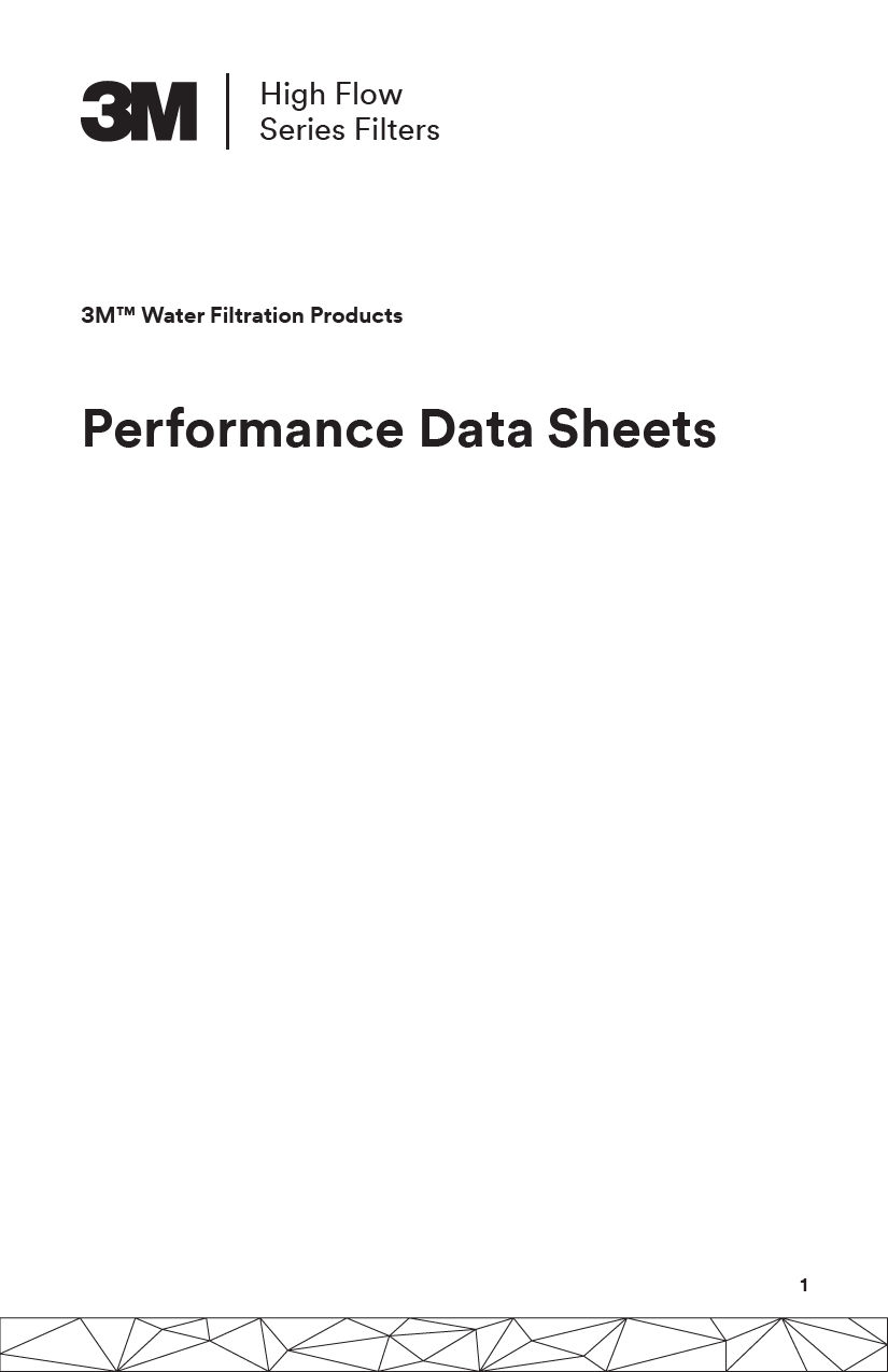 3M™ High Flow Performance Data Sheets