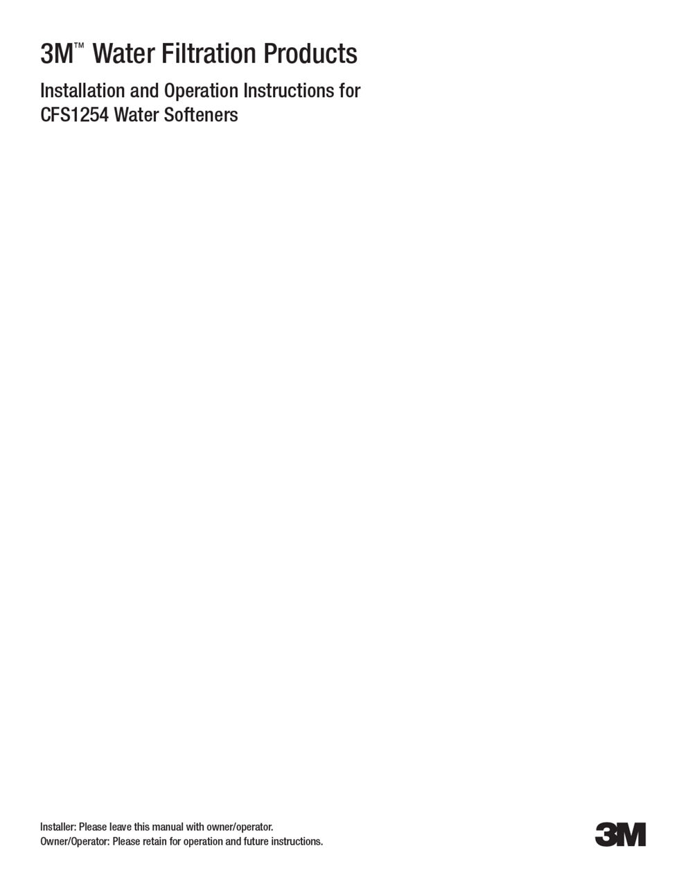 3M™ Water Filtration Products
