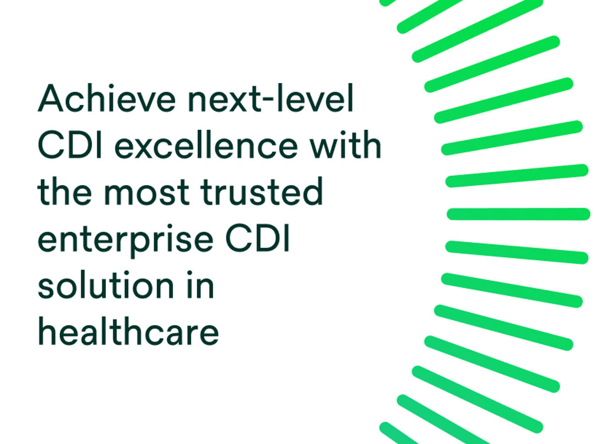 Achieve next-level CDI excellence with the most trusted enterprise CDI solution in healthcare.