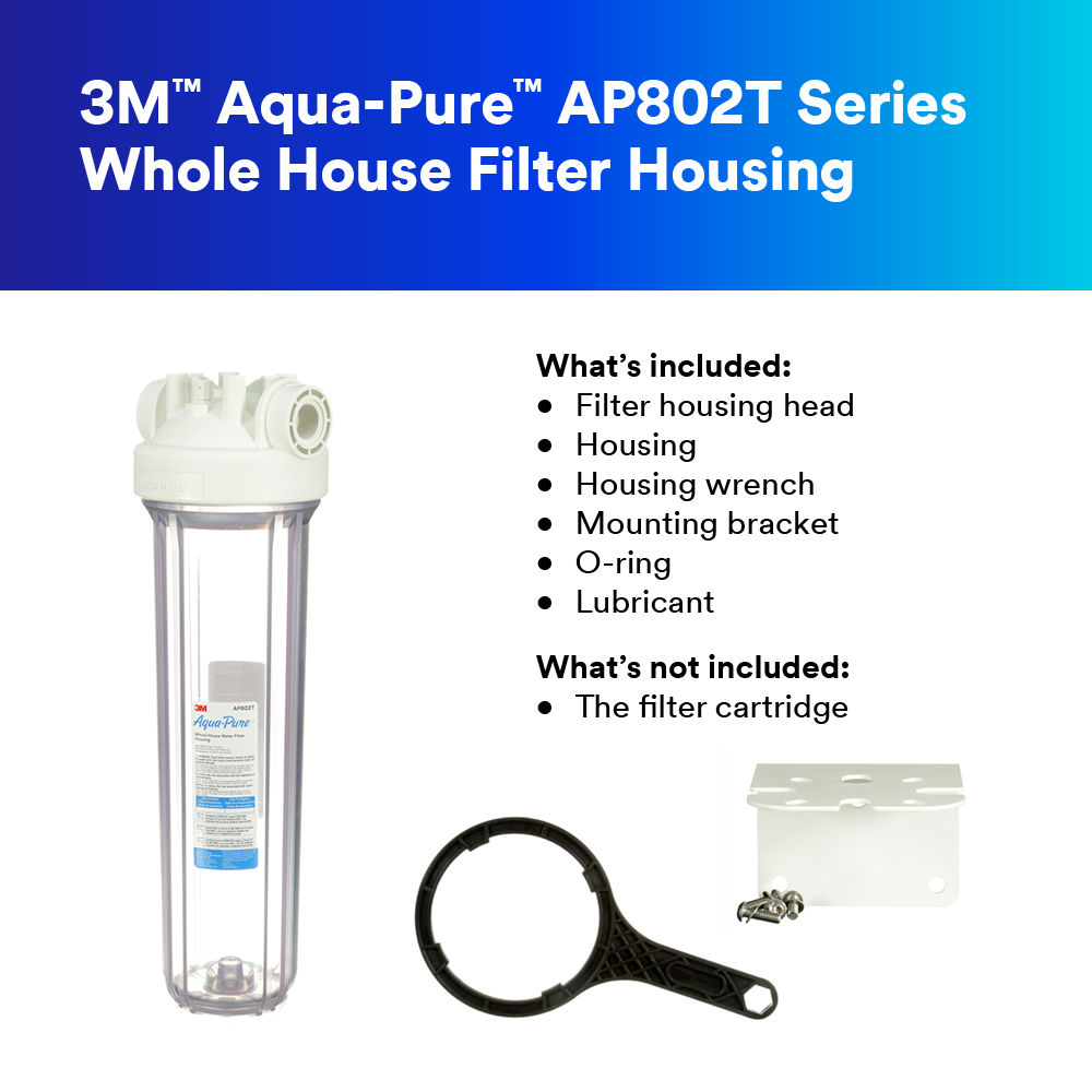 AP802T series: Whole house filter housing-what is included