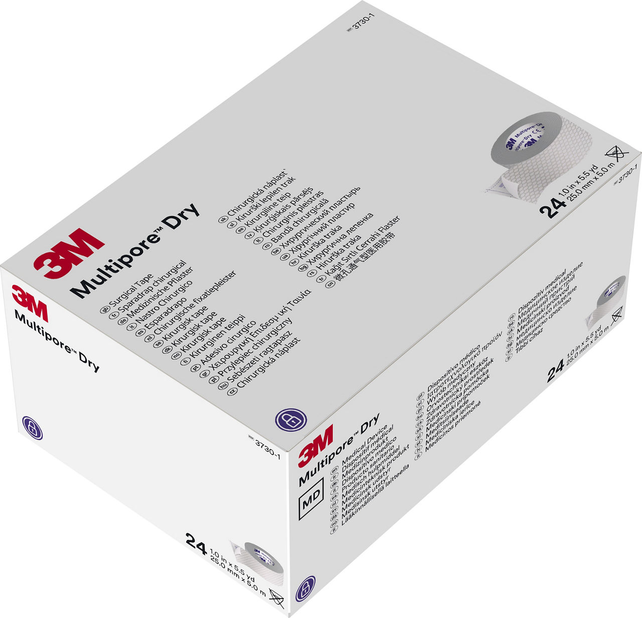 3M™ Multipore™ Dry Surgical Tape, 373X Series