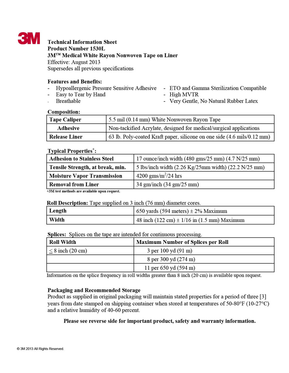 Technical Information Sheet 