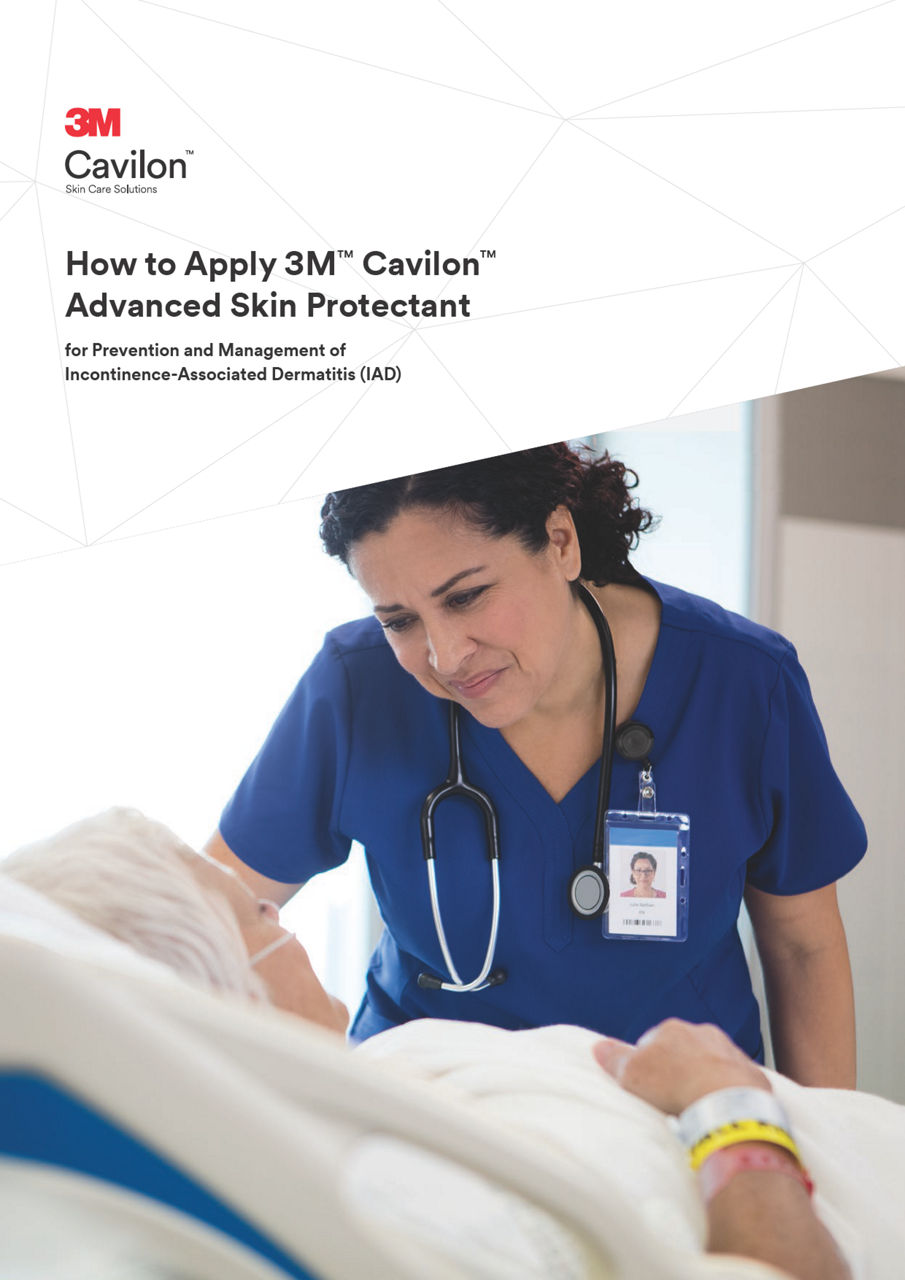 Cavilon Advanced Skin Protectant application guide cover preview