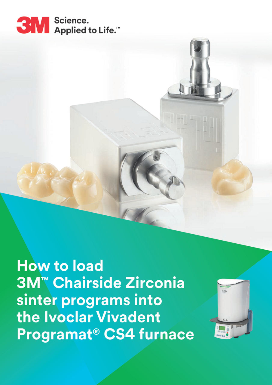 3M Chairside Zirconia guide for Programat CS4