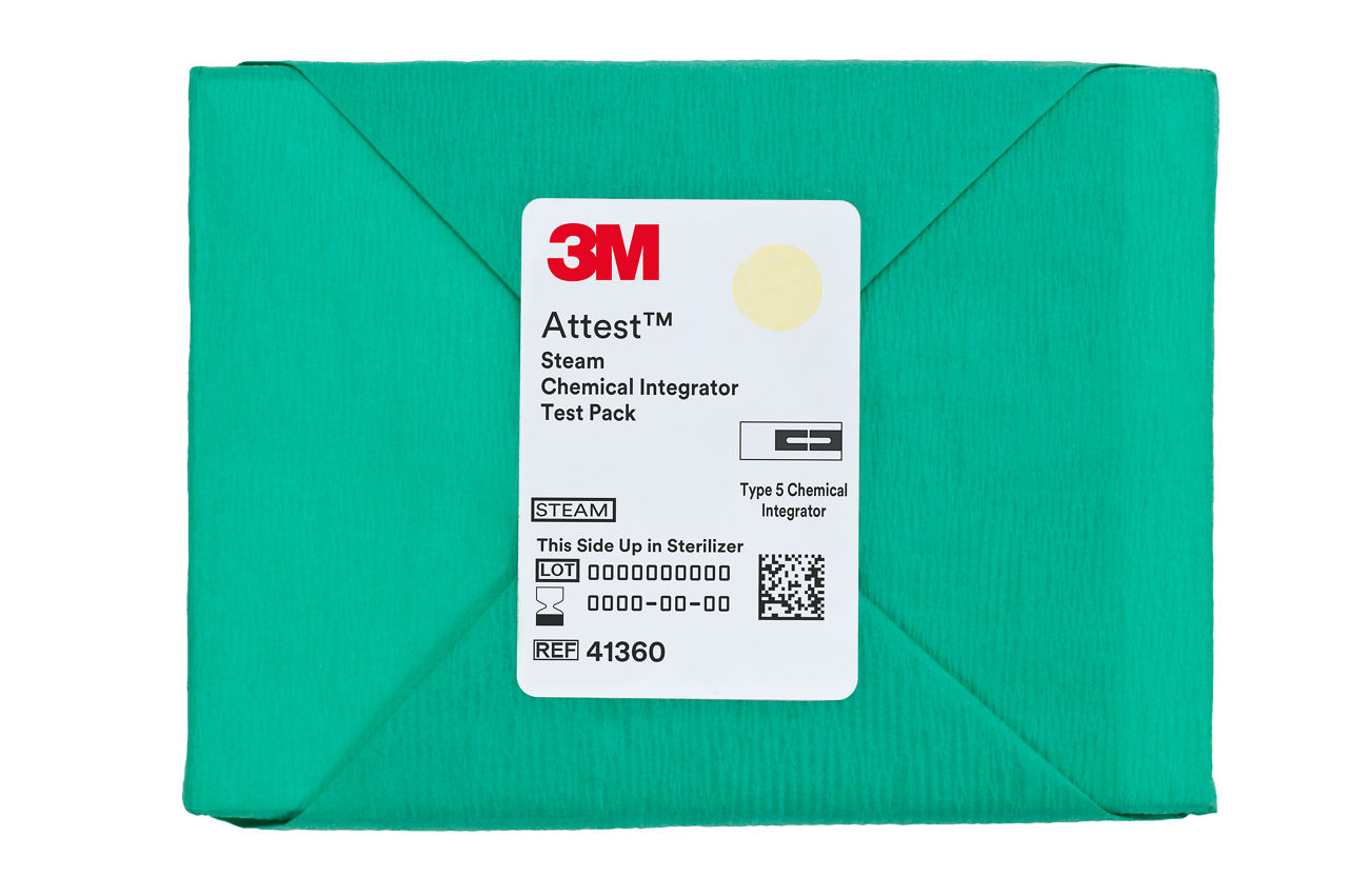 3M™ Comply™ SteriGage™ Steam Chemical Integrator Test Pack 41360