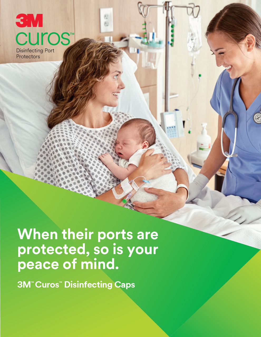 3M™ Curos™ Disinfecting Caps Desinfecting Port Protectors_English