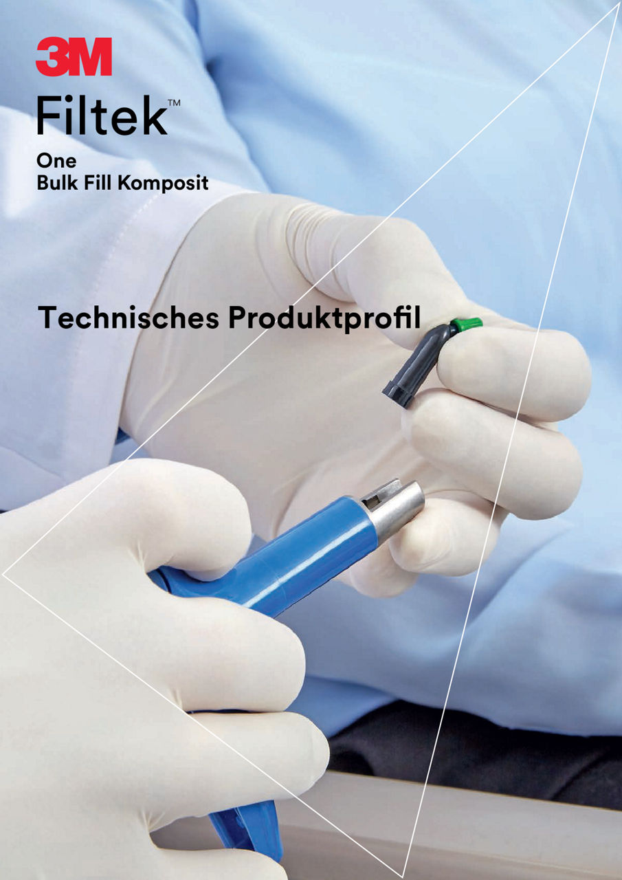 3M™ Filtek™ One Bulk Fill Restaurationsmaterial Technisches Produktprofil