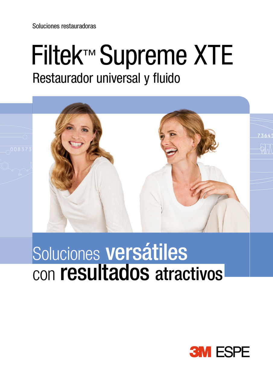 3M™ Filtek™ Supreme XTE Folleto