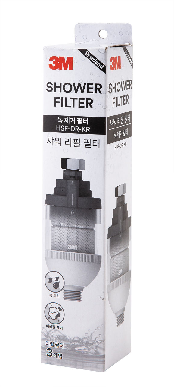 3M™ 스탠다드 샤워필터 리필, 3 Each/Box