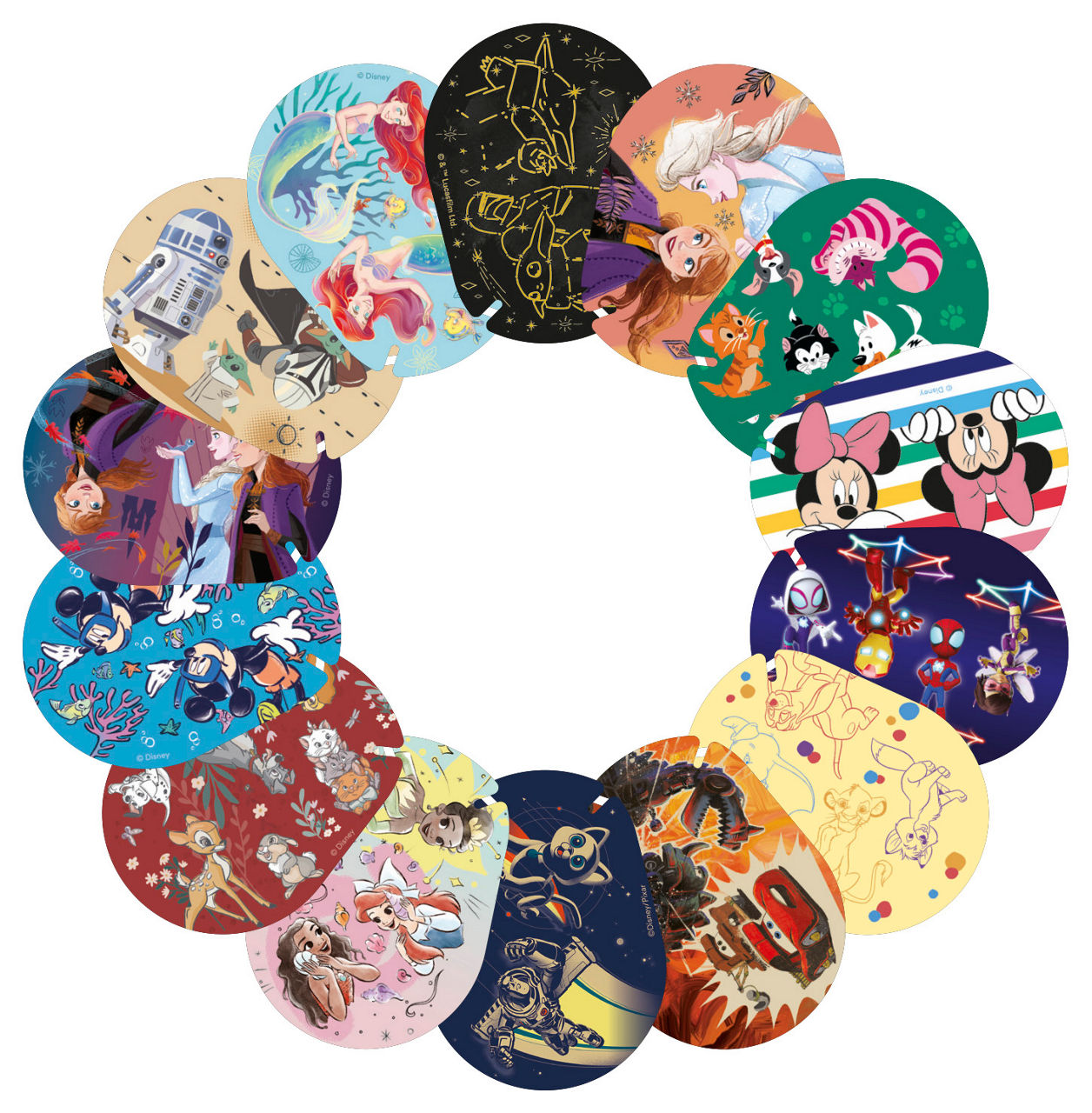 Opticlude™ Silicone Augenpflaster pick'n'mix