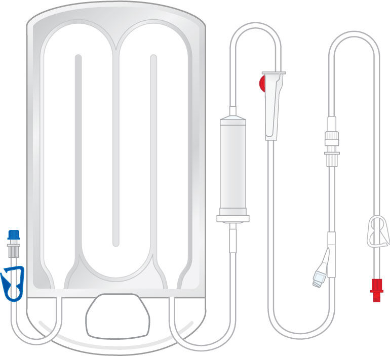 3M™ Ranger™ Standard Flow disposable vloeistofverwarmingsset met verlenging, 24250