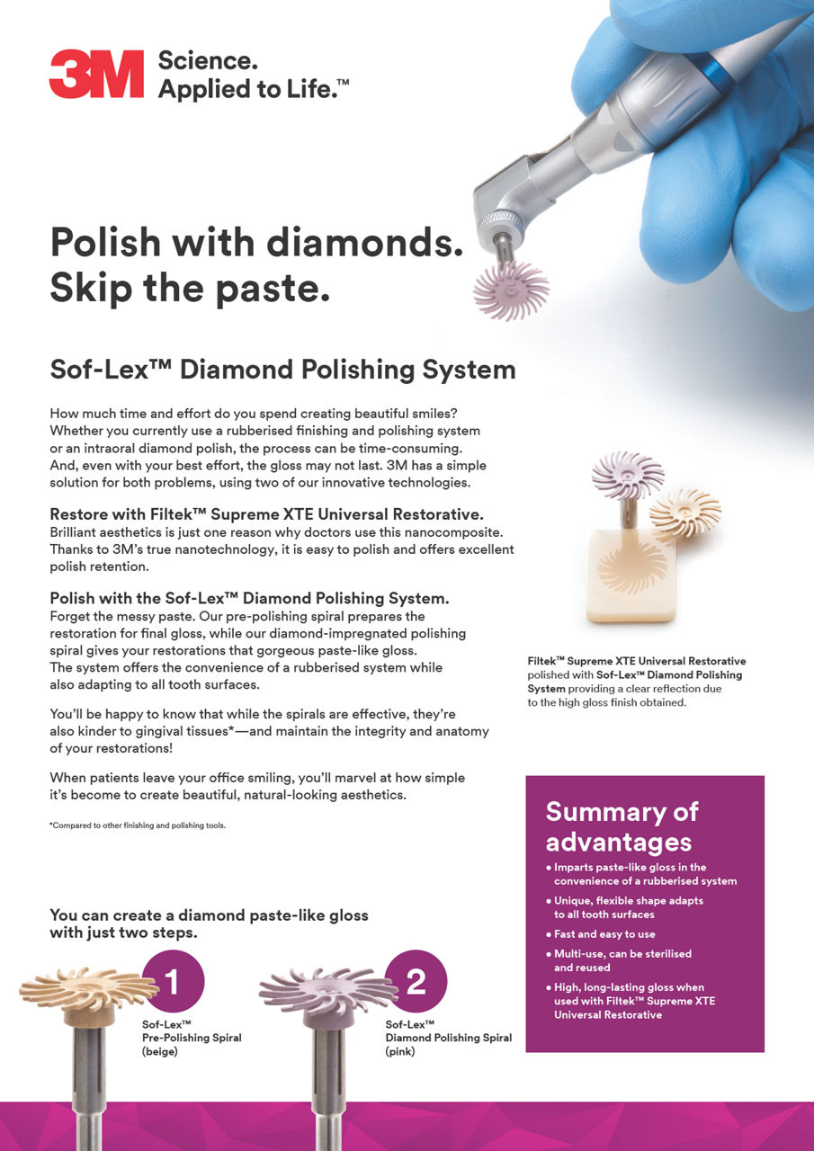 3M™ Sof-Lex™ Diamond Polishing System