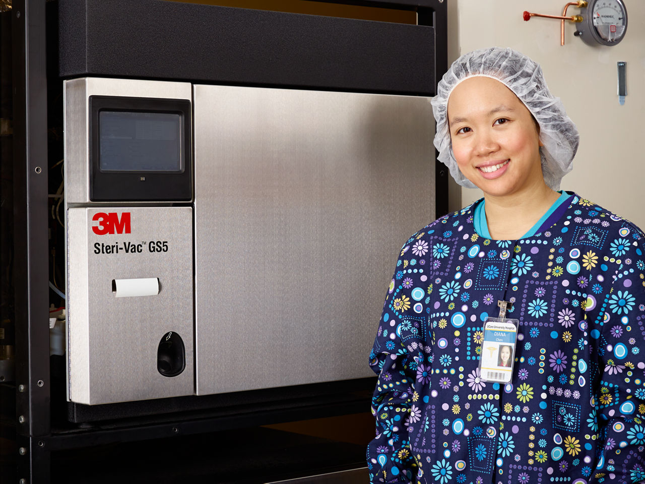 3M™ ステリ・バック™ E.O.ガス滅菌器 両扉型 GS5-2D, 76 cm x 70 cm x 95 cm,1 台/箱