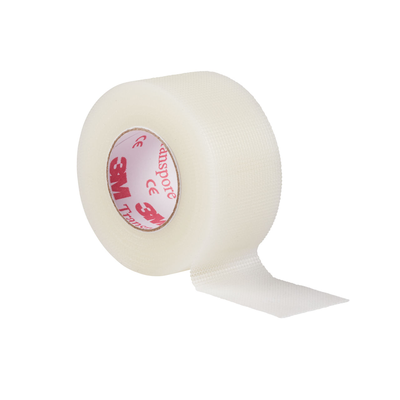 Sparadrap Plastique Microperforé 3M™ Transpore™, TR525, Transparent, 5 mx 2,5 cm