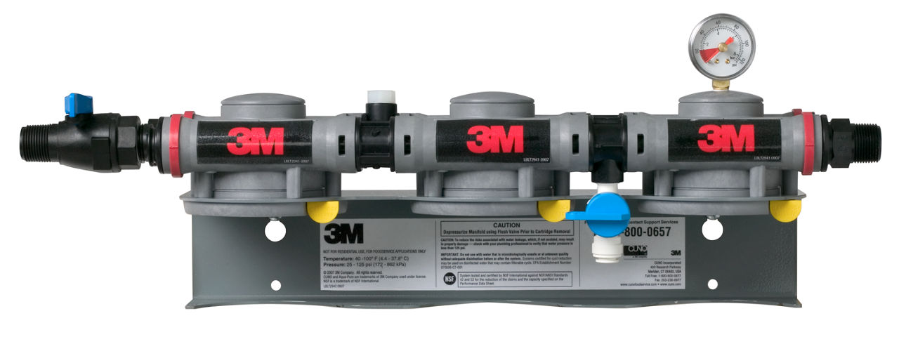 3M™ High Flow Series Triple Manifold Assembly