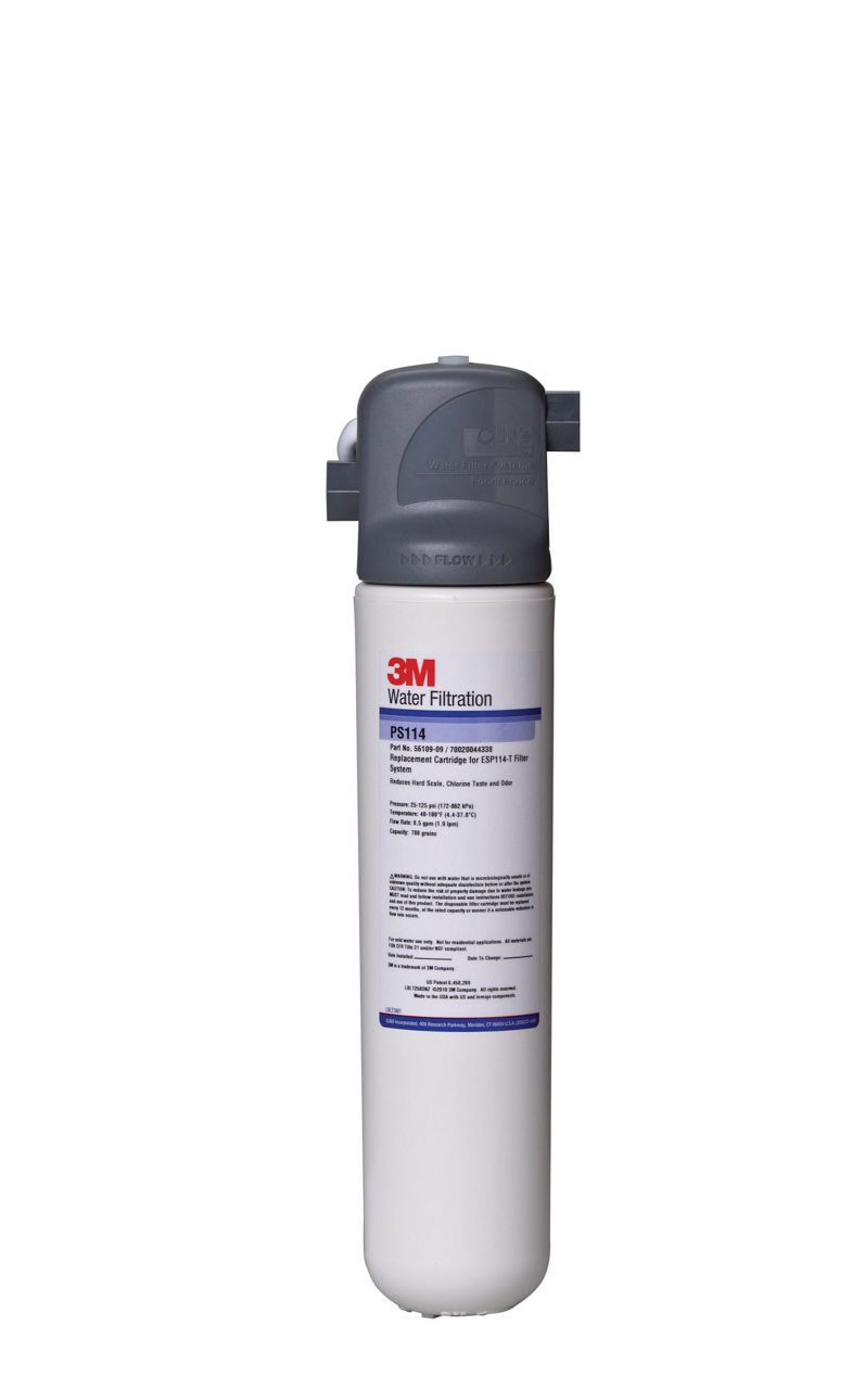 3M™ Softener Systems for Espresso Applications featuring Valve-in-Head Design, Model ESP124-T, 5634802