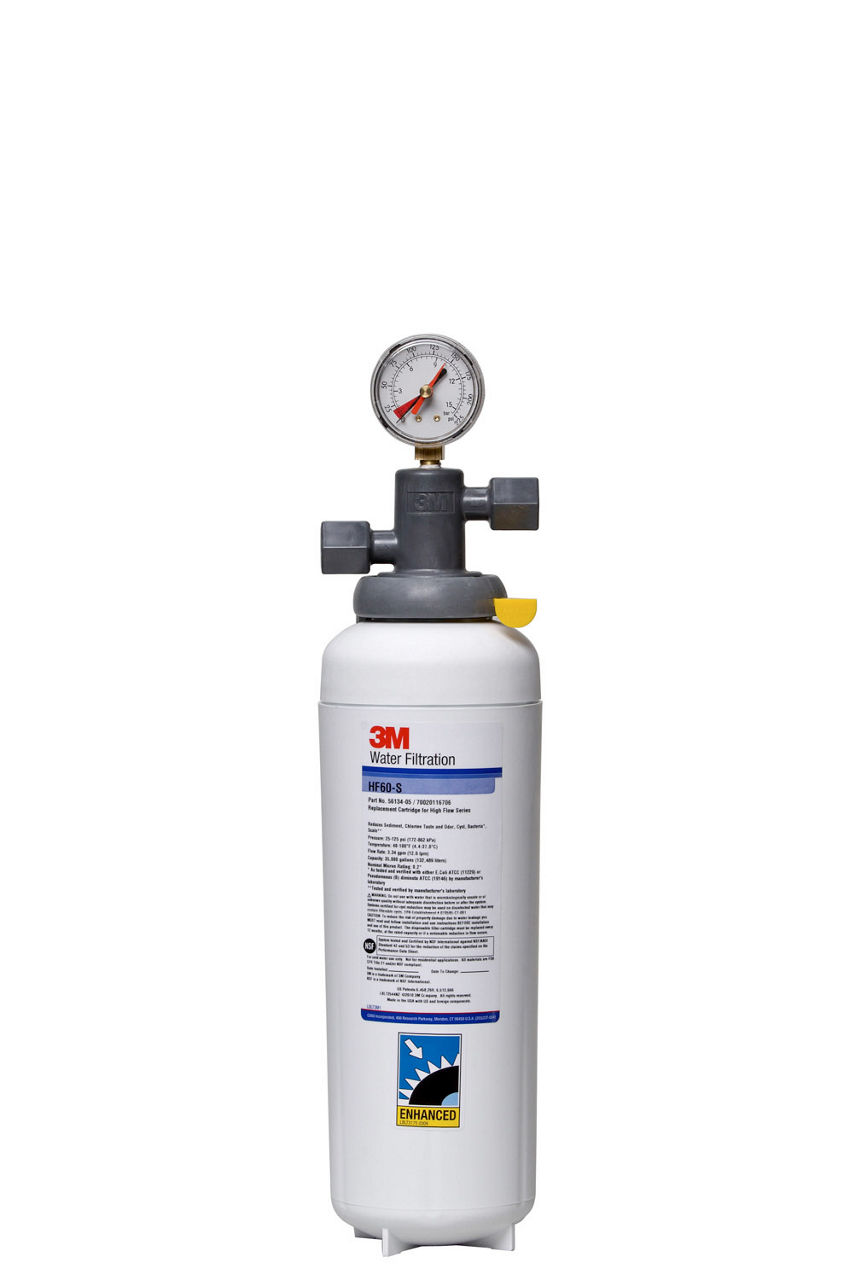 3M™ High Flow Series Ice Water Filtration System ICE160-S, 5616303, 0.2um NOM, 3.34 gpm, 35000 gal, 1/Case