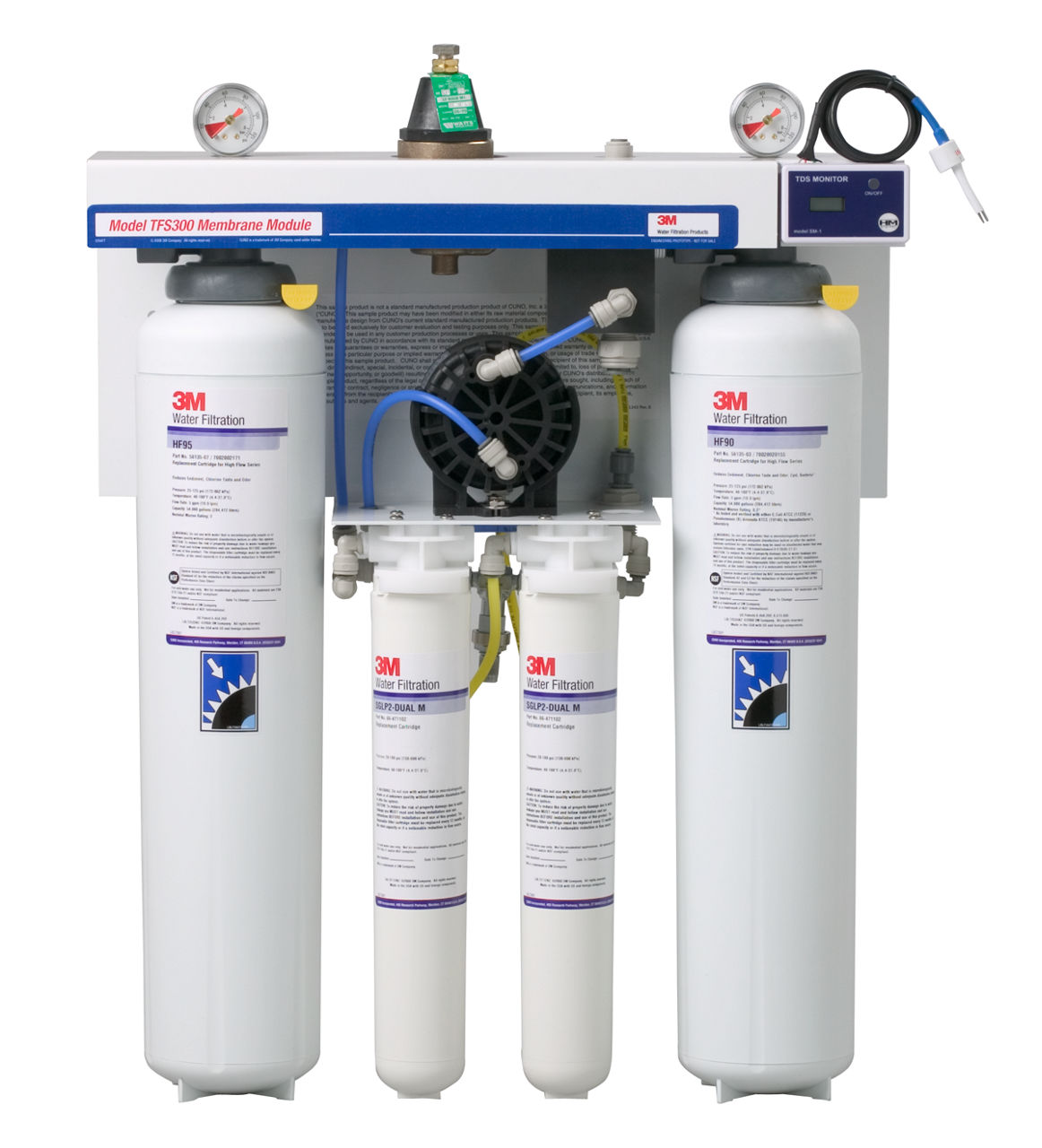 3M™ TFS450 Series Reverse Osmosis System TFS450, 5623901, For Coffee,Hot Tea <(>&<)> Espresso, Cartridges Included, 1/Case