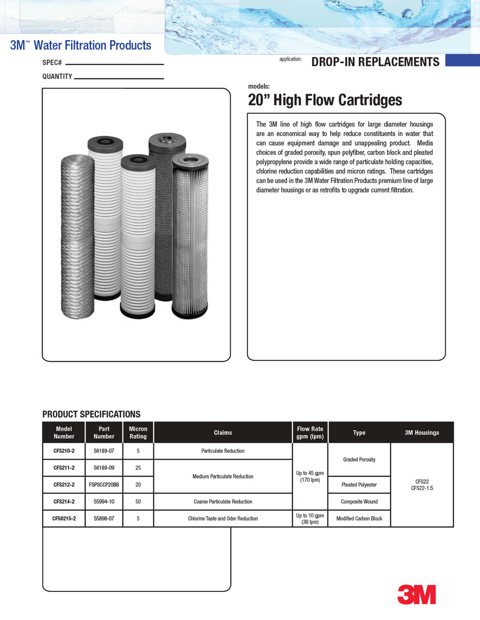 3M™ Water Filtration Products