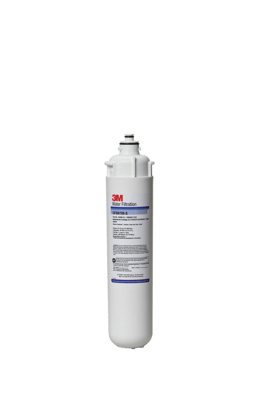 3M™ 9000 Series Retrofit Filter Cartridge CFS9720EL-S, 5631706, ExtendedLength, 5 um NOM, 1.67 gpm, 5500 gal, 4/Case