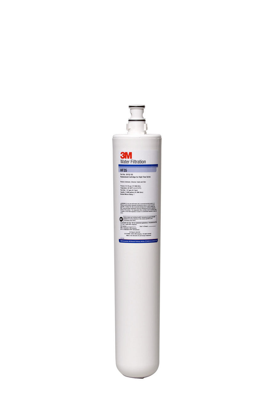 3M™ 하이 플로우 시리즈 필터 카트리지, HF35, 5615205, 1 μm NOM, 1.67 gpm,12600 gal,1.8 ft3, 4 Each/Case