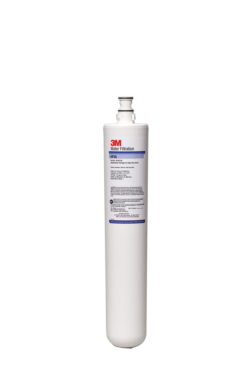 3M™ High Flow Series Filter Cartridge HF35, 5615205, 1 um NOM, 1.67 gpm,12600 gal, 1.8 ft3, 4/Case