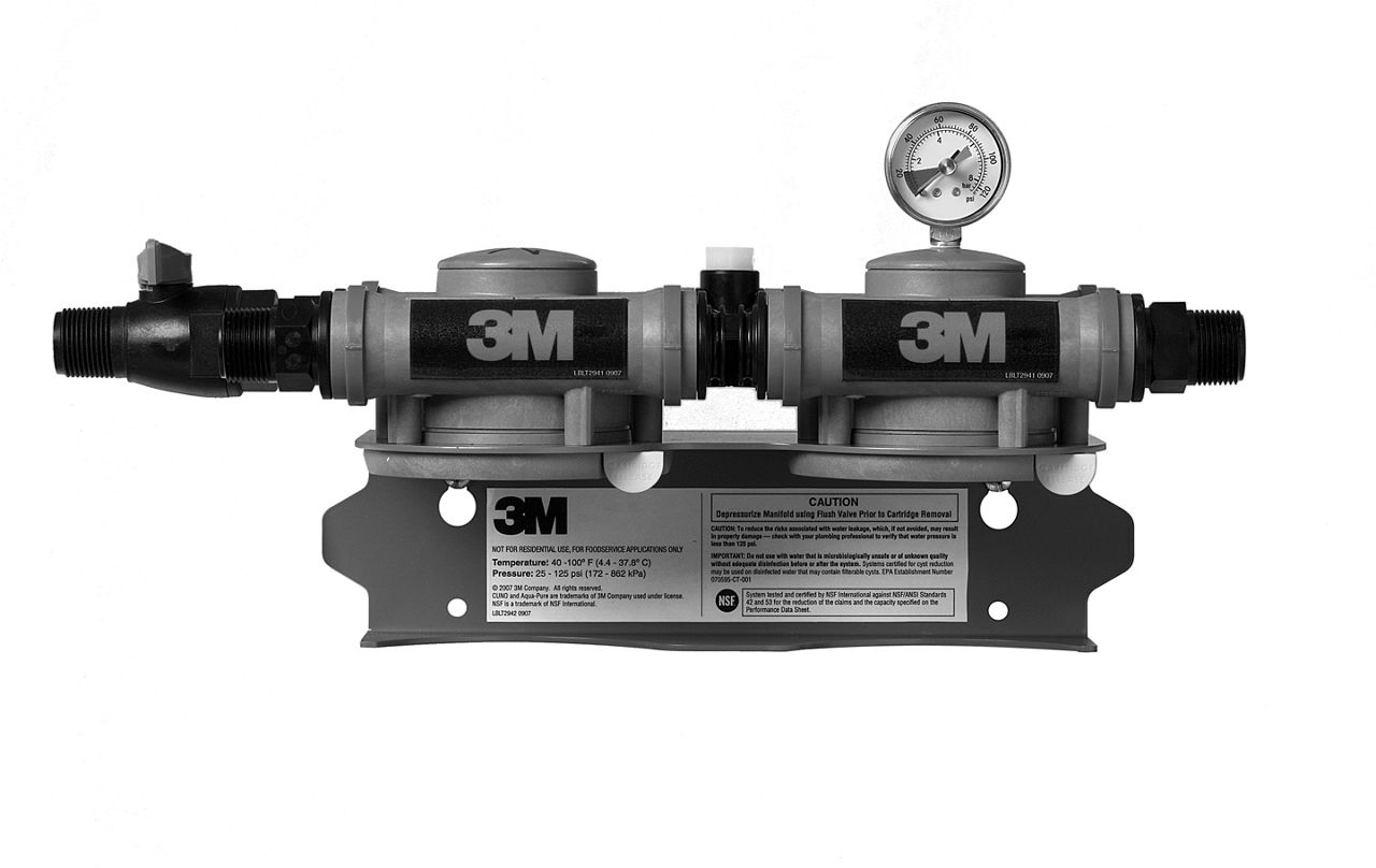 3M™ High Flow Series Twin Manifold Assembly